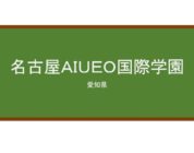 【Reviews】名古屋ＡＩＵＥＯ国際学園/Nagoya  AIUEO International School